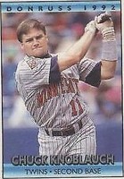 1992 Donruss - Chuck Knoblauch #24
