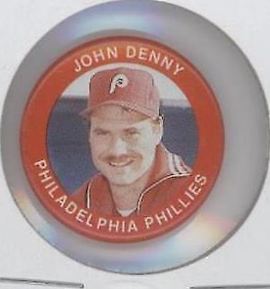 1984 Fun Foods Buttons - John Denny #49