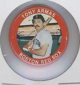 1984 Fun Foods Buttons - Tony Armas #24
