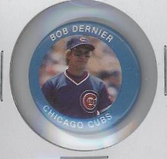 1984 Fun Foods Buttons - Bob Dernier #127