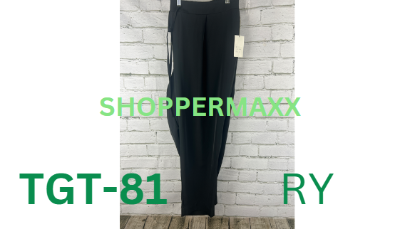 Women's High-Rise Tapered Fluid Ankle Pull-On Pants - A New Day, Black, Size- 2X