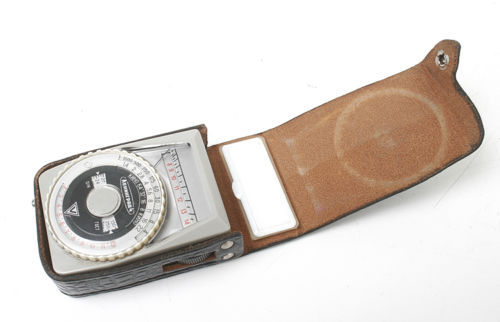 Vintage Heydes Aktino Photo Meter Extinction Light Meter w/Case