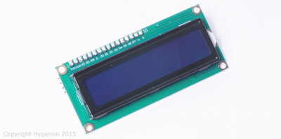Arduino Compatible LCD 1602 Module IIC/I2C (Blue)