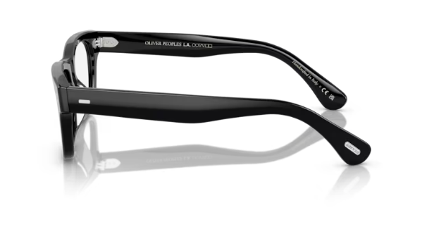 Pre-owned Oliver Peoples 0ov5540u Rosson 1005 Black Soft Square Men's Eyeglasses In Clear