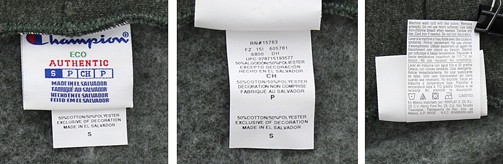 Champion Men's Fleece Jacket Hoodie Long Sleeve Double Dry Eco Full Zip Hood