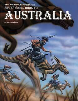 PAL0834 Palladium Books Rifts RPG: World Book 19 Australia