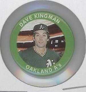 1984 Fun Foods Buttons - Dave Kingman #36