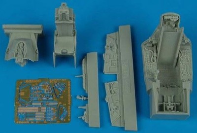 AIRES HOBBY 1/48 F16C/N COCKPIT SET FOR TAM 4449