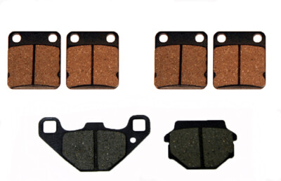 Front & Rear Brake Pads Semi-Metallic fits Suzuki 2003-2007 Vinson 500 4x4
