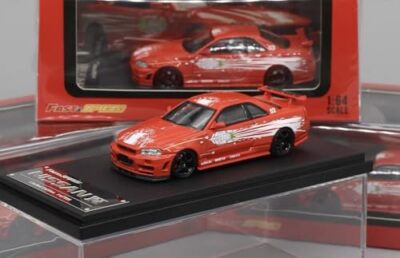 1/64 Fast Speed Skyline Nissan Skyline GT-R Mk5 R34 FNF Red