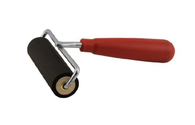 Speedball 4121 Deluxe Hard Rubber Brayer - 80 Durometer Roller With Wire Frame -
