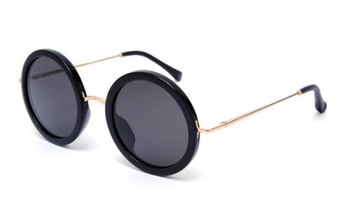 THE ROW LINDA FARROW GALLERY コラボ サングラス The Row // X Linda Farrow Brown & Gold Circular Sunglasses