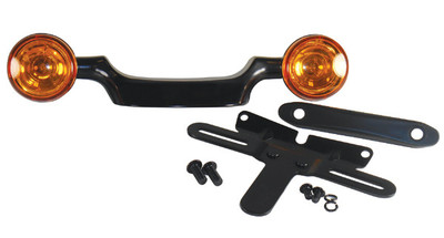 BULLET-TURN-SIGNAL-BAR-LICENSE-RELOCATION-KIT-HARLEY-FLTR-ROAD-GLIDE-1998-2008