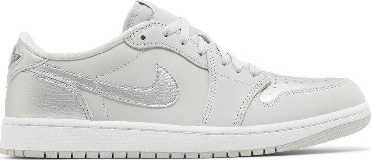 Size 13 - Air Jordan 1 Retro OG Low Metallic Silver | eBay