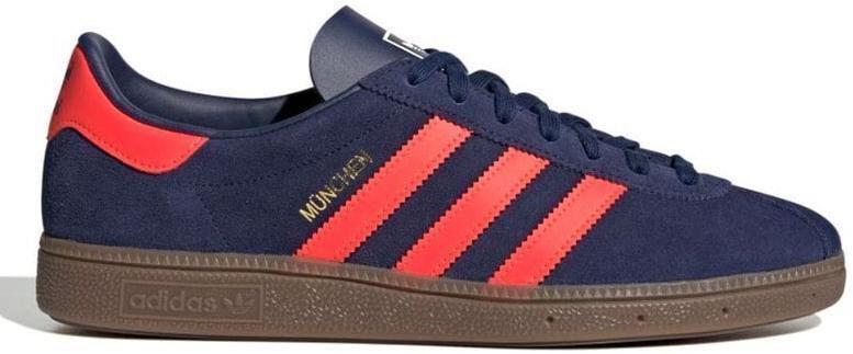 Size 9 - Adidas Munchen Dark Blue Solar Red for sale online | eBay