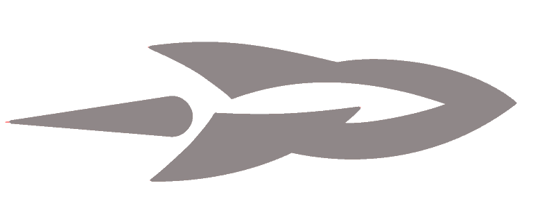 2 x ROCKET, (2 STICKERS) Decal Stickers for Cars, Windows, Laptop, Tablet