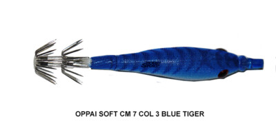 OPPAI SOFT TEIKO 7 CM COL 3 DARK BLUE TIGER X TATAKI FISHING CALAMARI 39760007 B