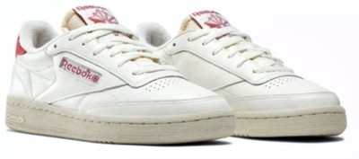 Reebok Women's Club C 85 Vintage Shoes Sz(6) Chalk/P.White/A.Dust 100074233 NIB