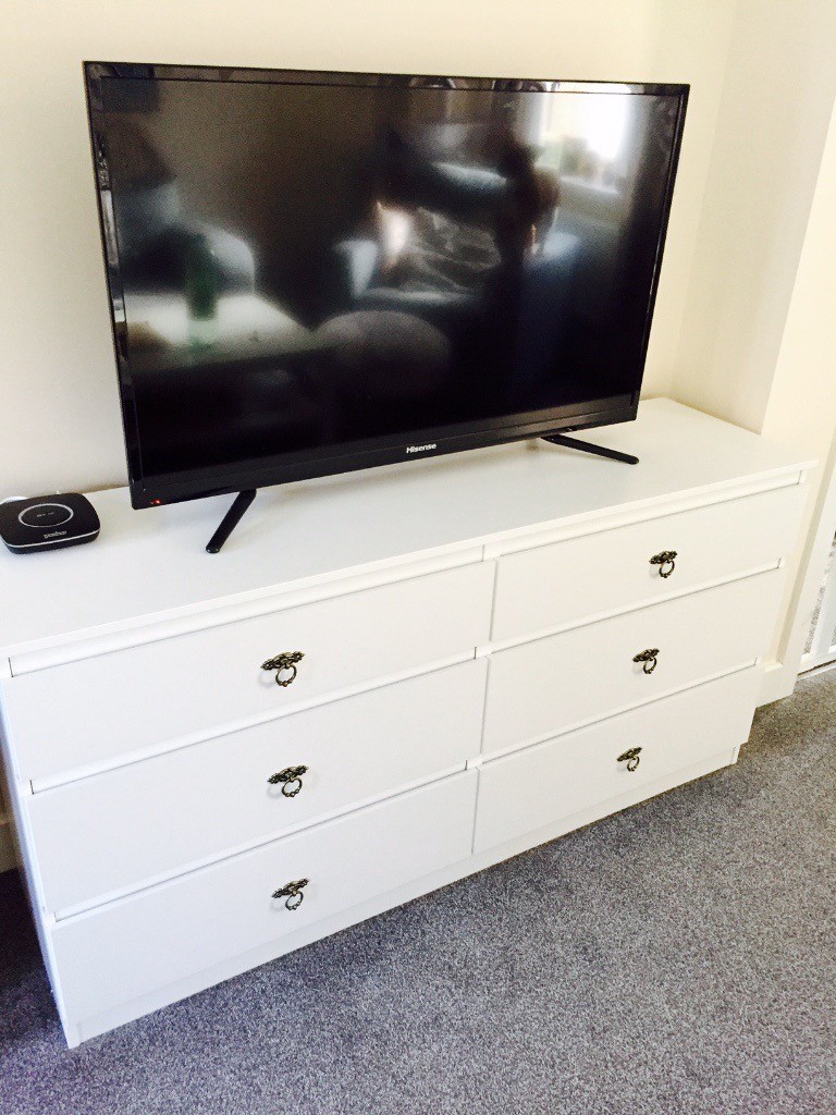 IKEA KULLEN Sideboard/ TV stand/ Chest of 6 drawers White only