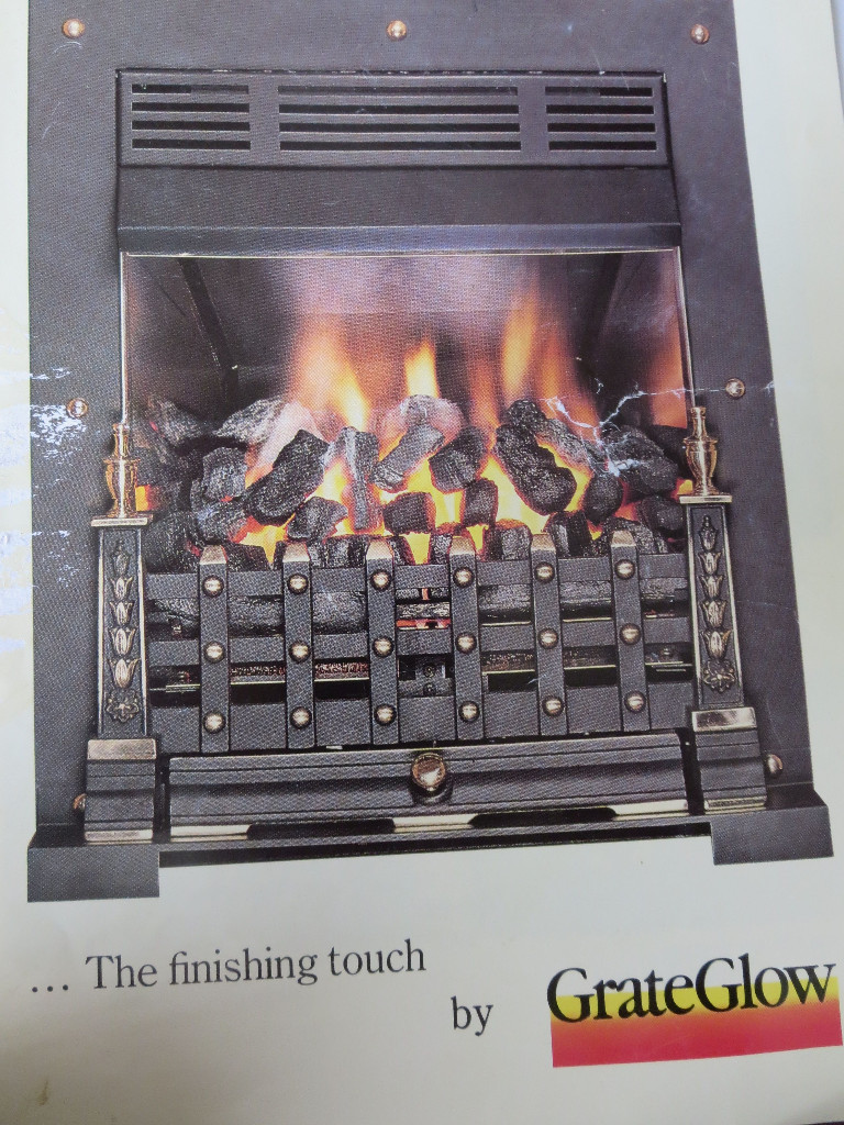 Grate Glow Santana Fuel Effect Gas fire. in Coventry, West Midlands
