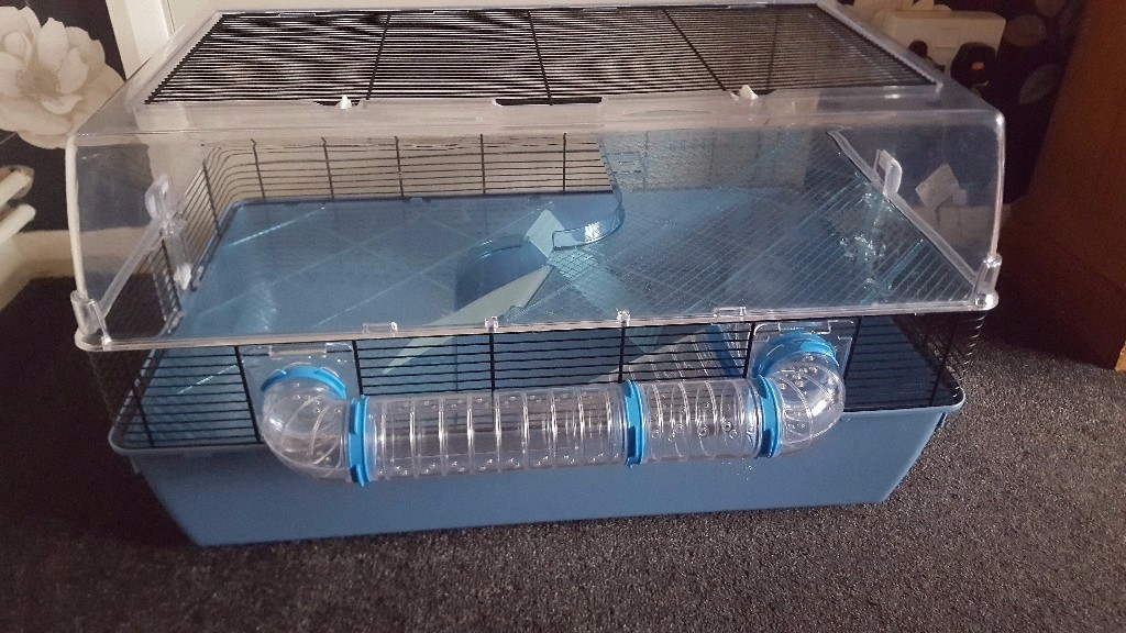FERPLAST DUNA FUN LARGE SYRIAN HAMSTER CAGE & ACCESSORIES BUNDLE £50
