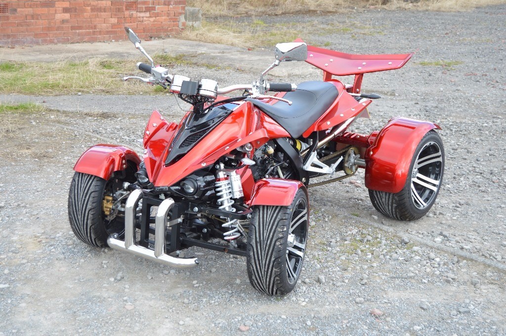 2016 SPY RACING VIPER 350F1 ROAD LEGAL QUAD BIKE RED 350CC DELIVERY