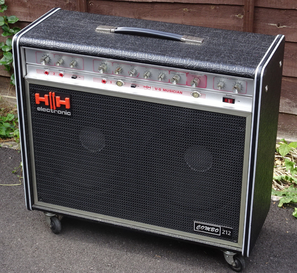 HH VS Musician combo amplifier 212 vintage 100w 70s Amp great example