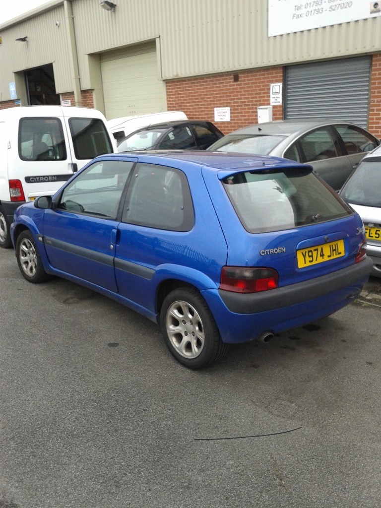 Citroen Saxo Vtr Y Reg 650 Sheffield Retro Rides