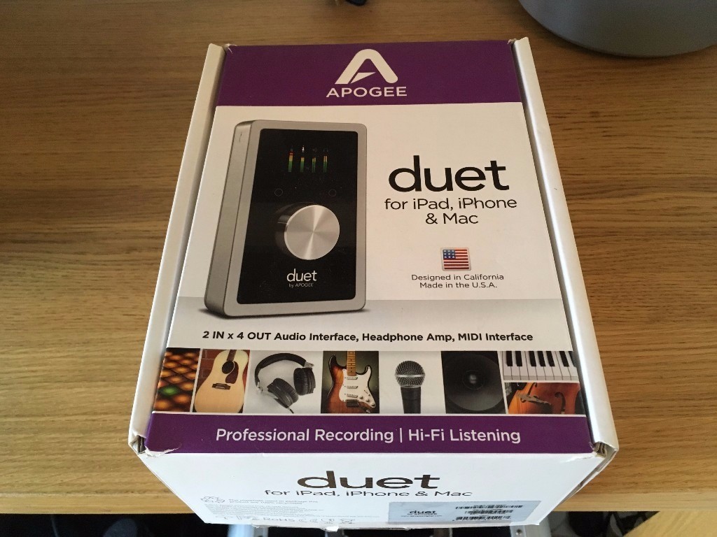Apogee duet drivers