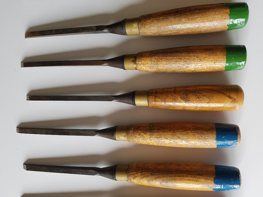Vintage Marples woodworking chisels in Sheffield, South Yorkshire