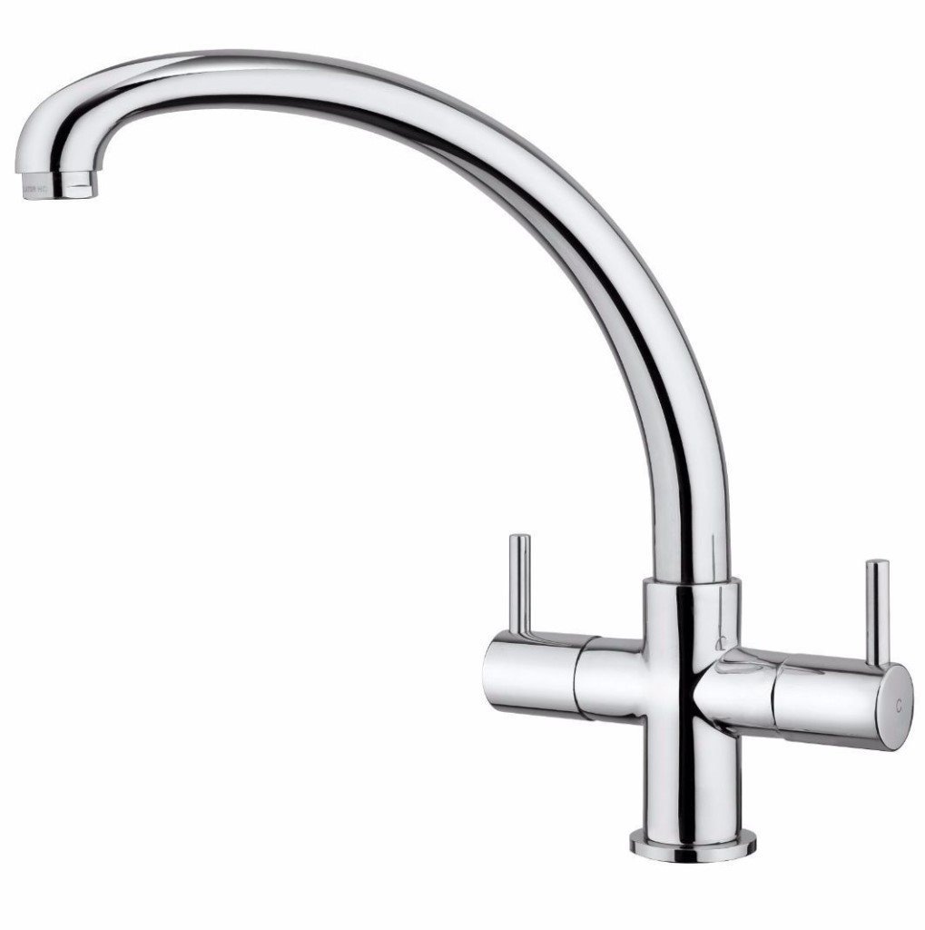Chrome Plated Kitchen Mixer Tap B&Q Rhine in Elgin, Moray Gumtree