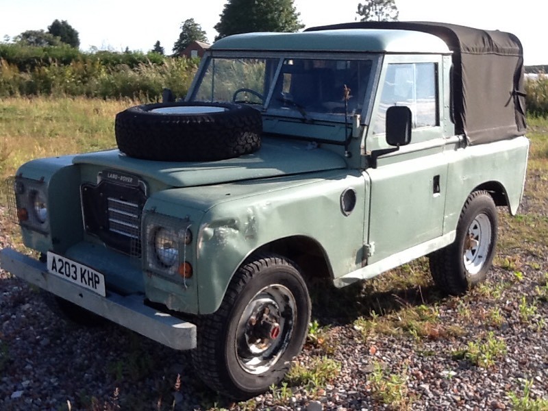 1984 Land Rover Series 3 88 inch Petrol Truck Cab with Fairey Overdrive