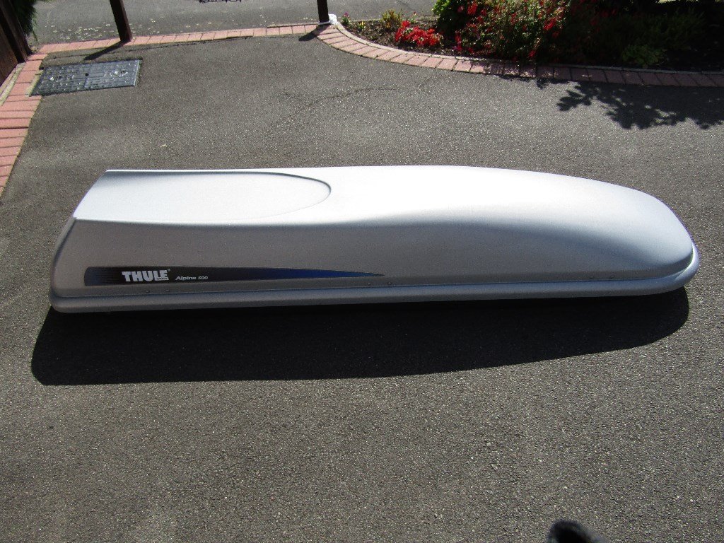 thule alpine 500 roof box