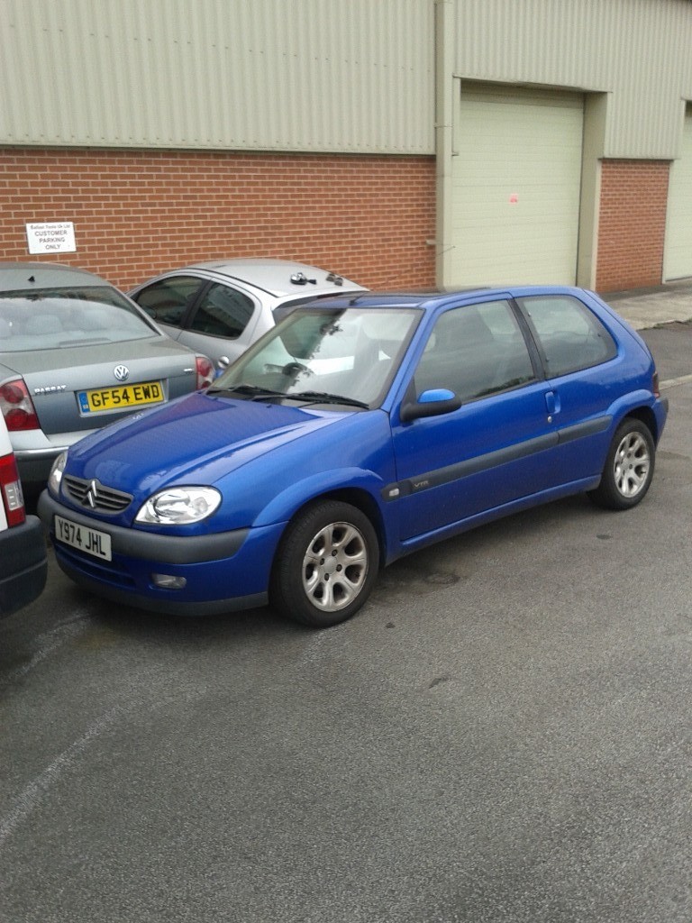 Citroen Saxo Vtr Y Reg 650 Sheffield Retro Rides