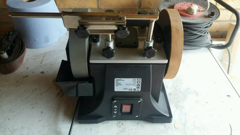 Bench Grinder Wet Stone Sharpener Polisher knife sword tool hobby chisel sealey craft in Bury