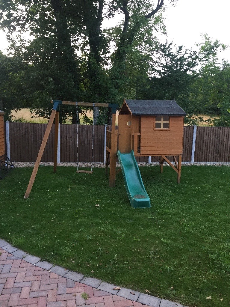 Playhouse with swing and slide in Wimborne, Dorset Gumtree