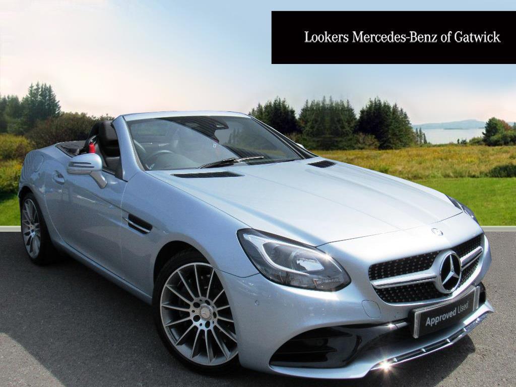 MercedesBenz SLC SLC 300 AMG LINE (silver) 20160602 in Crawley