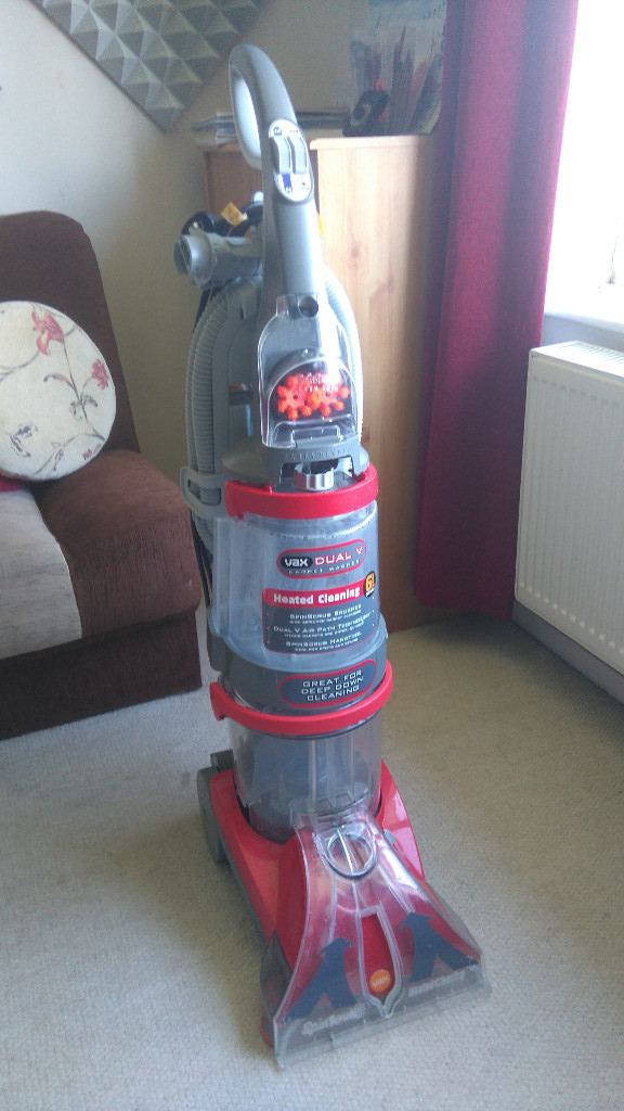 Vax V124A Dual V Upright Carpet and Upholstery Washer AS NEW in