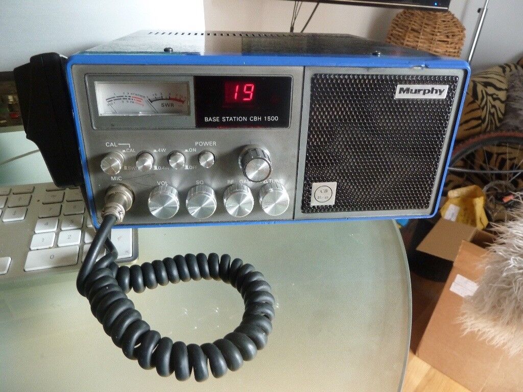 Murphy CBH 1500 CB Radio UK 27 81 FM Homebase With Power Murphy CBH 1500 CB Radio UK 27 81 FM Homebase With Power