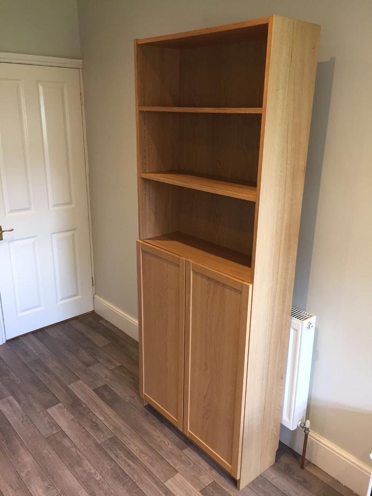 IKEA Billy bookcase with oxberg doors in Brislington, Bristol Gumtree