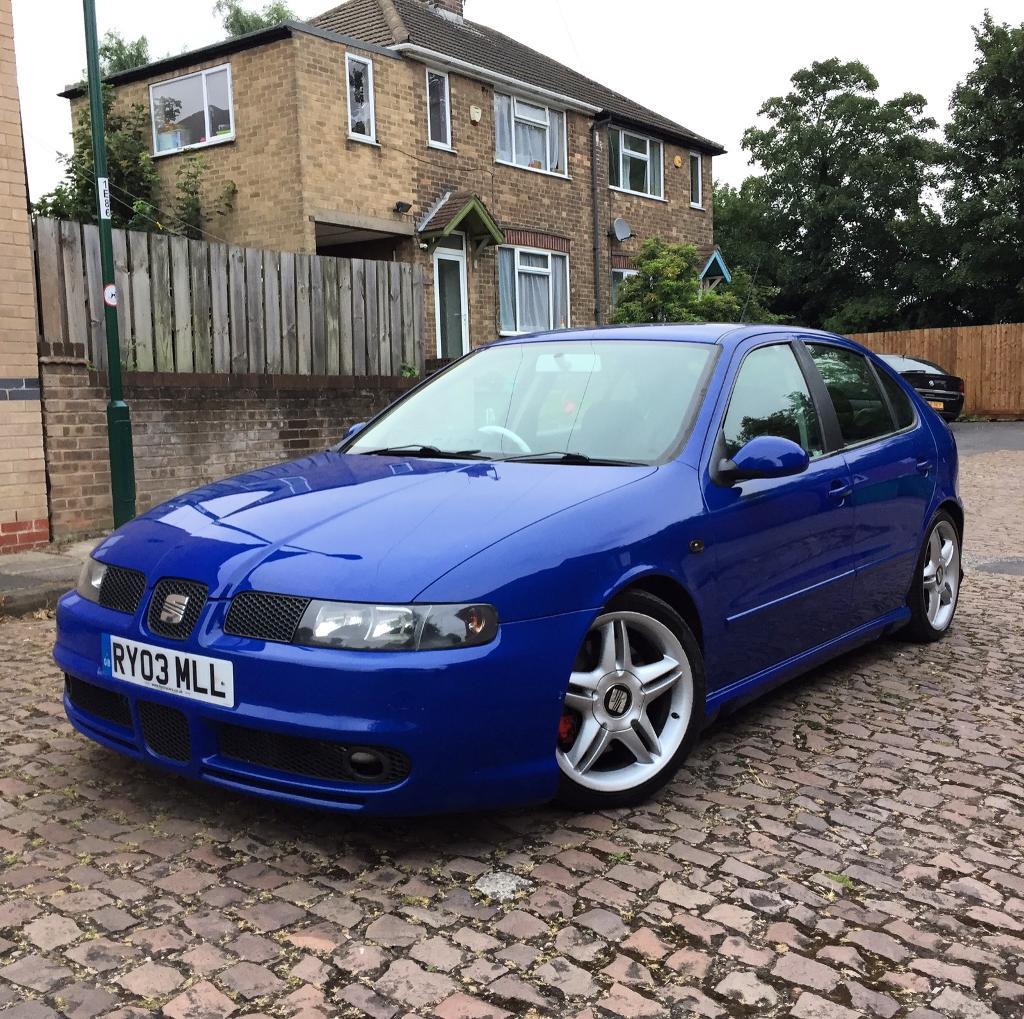 2003 SEAT LEON CUPRA 1.8 TURBO STAGE 2 REMAPPED 260BHP