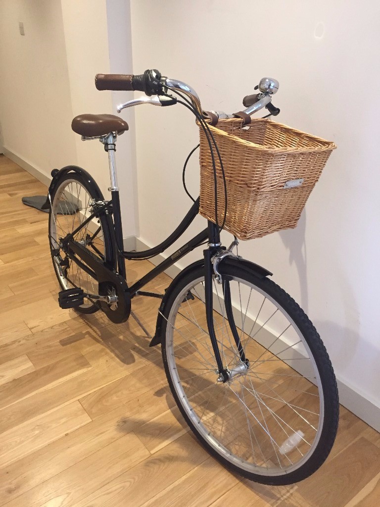 Bobbin Metropole Womens Hybrid Bike with Basket (Dutch Bike) Serviced