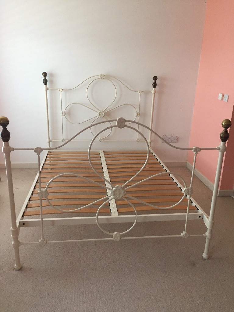 Laura Ashley King Size Metal Frame Bed in Brixham, Devon Gumtree
