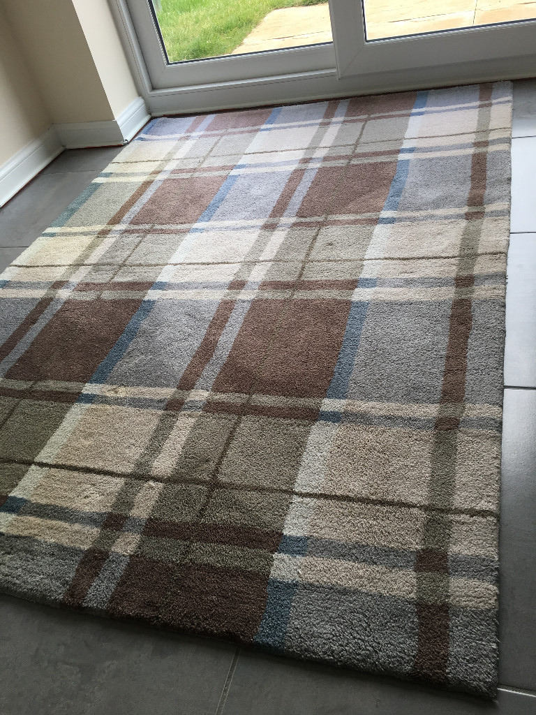 Like New Dunelm Highland Rug in Oxford, Oxfordshire Gumtree