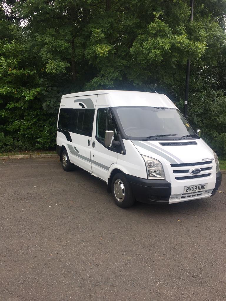 ford transit 09 reg camper for sale (kilmarnock) 1 years mot colour