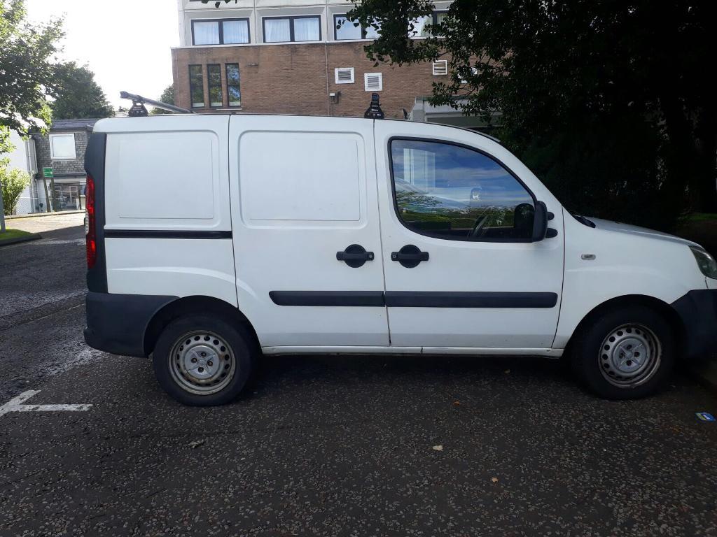 2007 FIAT DOBLO CARGO 1.3 MULTI JET DIESEL TWIN SIDE DOORS ROOF RACK