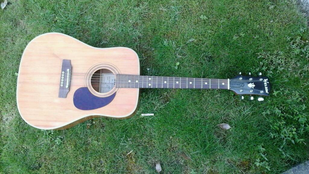 Very rare Welson fantom 20 acoustic made 1976 serial numbers will post