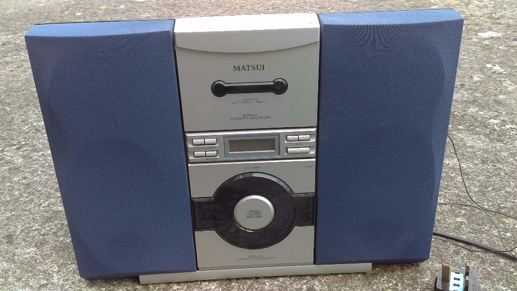 Matsui CD Player Cassette Player Recorder FM Radio in Bath, Somerset
