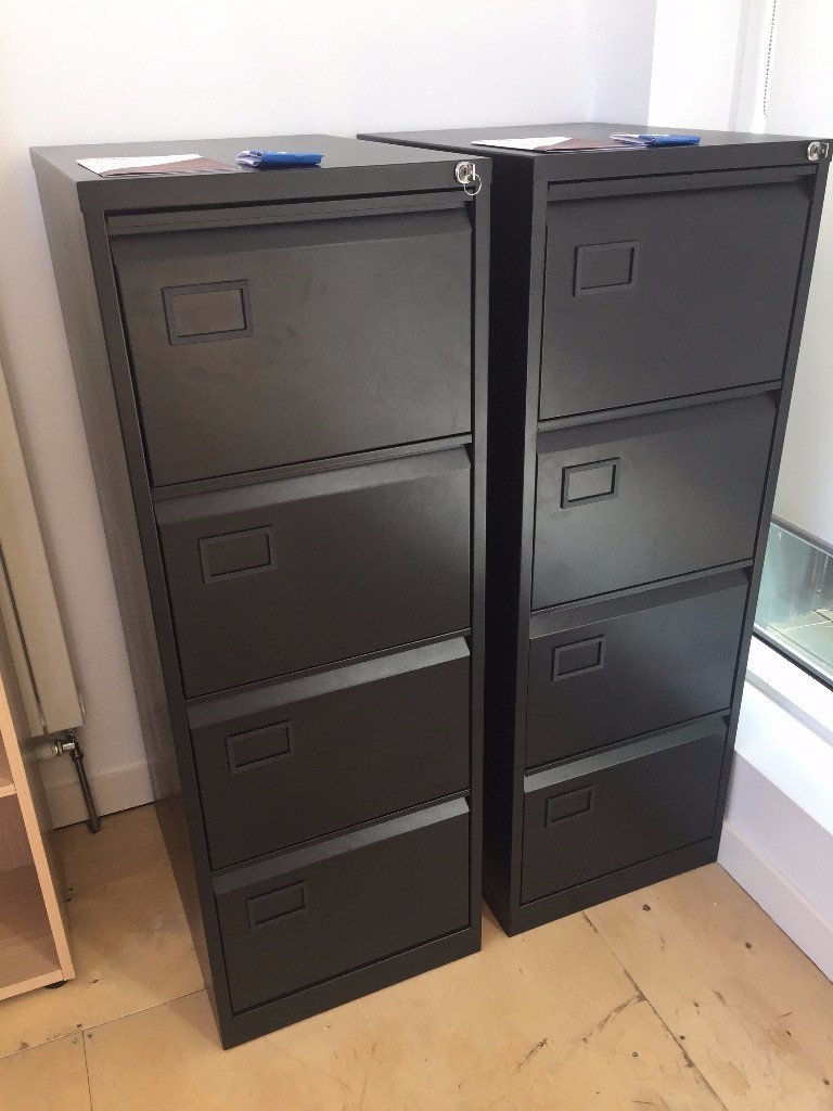 Filing Cabinet - Black Excellent Condition (as new) | in ...
