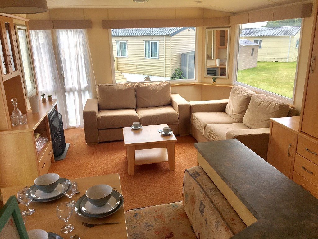 CHEAP STATIC CARAVAN SOLENT BREEZES FAREHAM NEAR SOUTHAMPTON